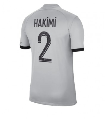 Paris Saint-Germain Achraf Hakimi #2 Bortedrakt 2022-23 Kortermet